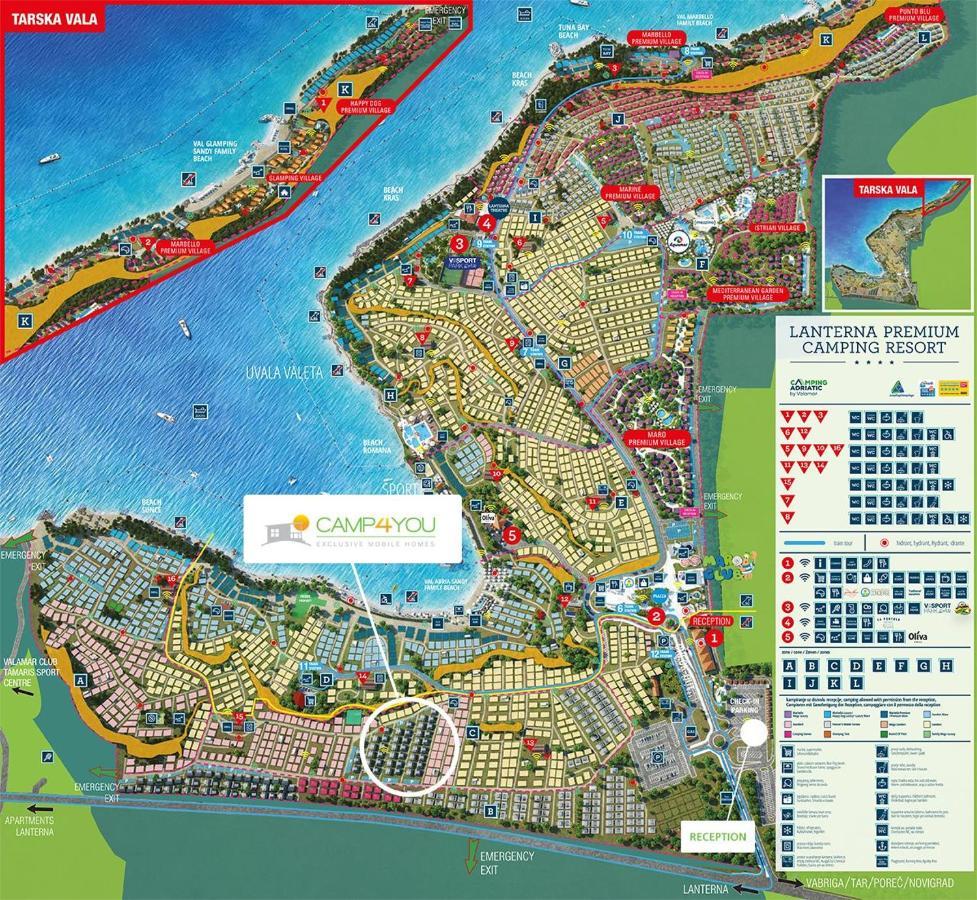Mobile Homes - Lanterna Premium Camping Resort Tar-Vabriga Екстер'єр фото